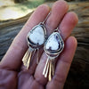 western style fringe earrings native american earrings