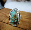 Royston Turquoise Ring Native American Inspired