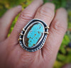 Cowgirl #8 Mine Turquoise Ring