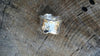 Sterling Silver Wide Ring Band Irregular Wavy Edged with a Hammered Texture , Chunky Wide Unique Ring Band, Organic Ring Band - HorseCreekJewelry