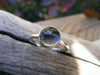 Crystal Quartz Sterling Silver STacking Ring - HorseCreekJewelry