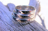 Personalized Name Ring, Stackable Handstamped Mother's Ring, Engraved Ring, Mother's Day, Sterling Silver Memory Keepsake Ring - HorseCreekJewelry