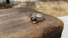 Smokey Quartz Stacking Ring - Solid White Gold Or Sterling Silver Option - Smoky Quartz Stackable Rings - Chocolate Brown Gemstone - HorseCreekJewelry