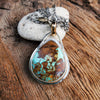 Royston Turquoise Mixed Metal Necklace