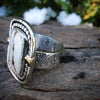 Chunky cowgirl wild horse ring