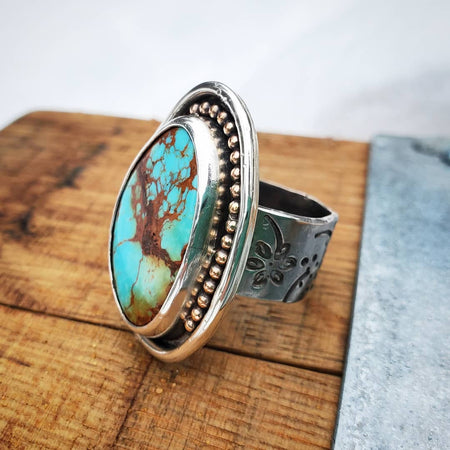 Kingman Turquoise Cowgirl Ring