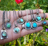 Turquoise Charm Necklace - HorseCreekJewelry