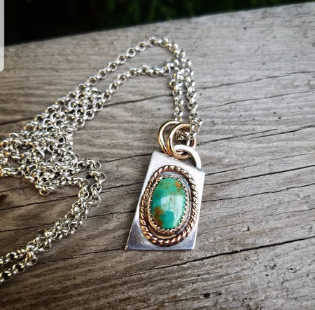 Royston Green Turquoise Necklace