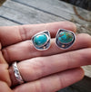 Southwest Green Turquoise Studs