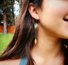 Kings Manessa Turquoise fringe earrings
