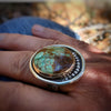 Green Royston Nevada Cowgirl Ring