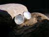 Faceted Rainbow Moonstone Studs, Moonstone Stud Earrings 6mm, Moonstone Jewelry - HorseCreekJewelry